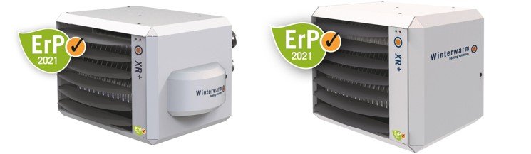 Naujieji dujiniai šildytuvai Winterwarm XR+, atitinkantys ErP 2021