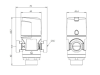 Termostatinis vožtuvas ATM 341 (DN15 G3/4" 20-43°C Kvs 1.6)