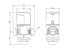 Termostatinis vožtuvas ATM 343 (DN15 G3/4" 35-60°C Kvs 1.6)